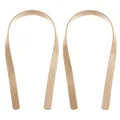 Lot de 2 sangles de sac en cuir PU pour sac à main femme – Couleur Beige