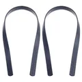 Lot de 2 sangles de sac en cuir PU pour sac à main femme – Couleur Navy