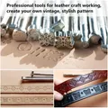 Lot de 20 outils d'impression et sculpture pour cuir – 4