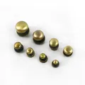 Lot de 20 rivets métal 4 à 12 mm – Couleur Brass