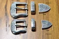 Lot de 3 boucles ceinture métal 25 à 40 mm sculptées – 2