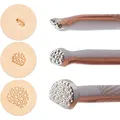 Lot de 3 outils de marquage pour cuir – 4