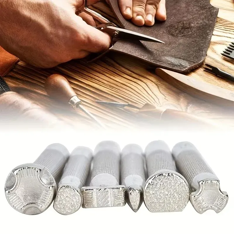 Lot de 3 outils de marquage pour cuir