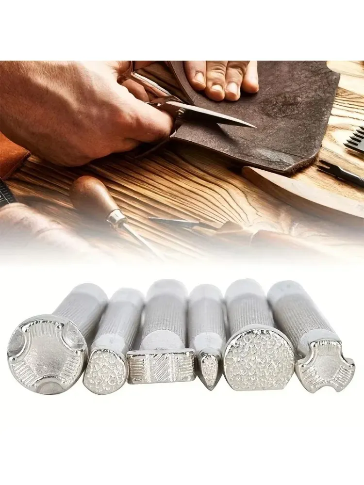 Lot de 3 outils de marquage pour cuir