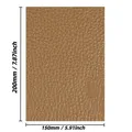 Lot de 5 pièces cuir de vachette 15x20 cm multicolore – 3