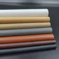 Lot de 7 feuilles PU motif litchi arc-en-ciel 20x30 cm – Couleur Gray Brown Series