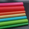 Lot de 7 feuilles PU motif litchi arc-en-ciel 20x30 cm – Couleur Red Green Series