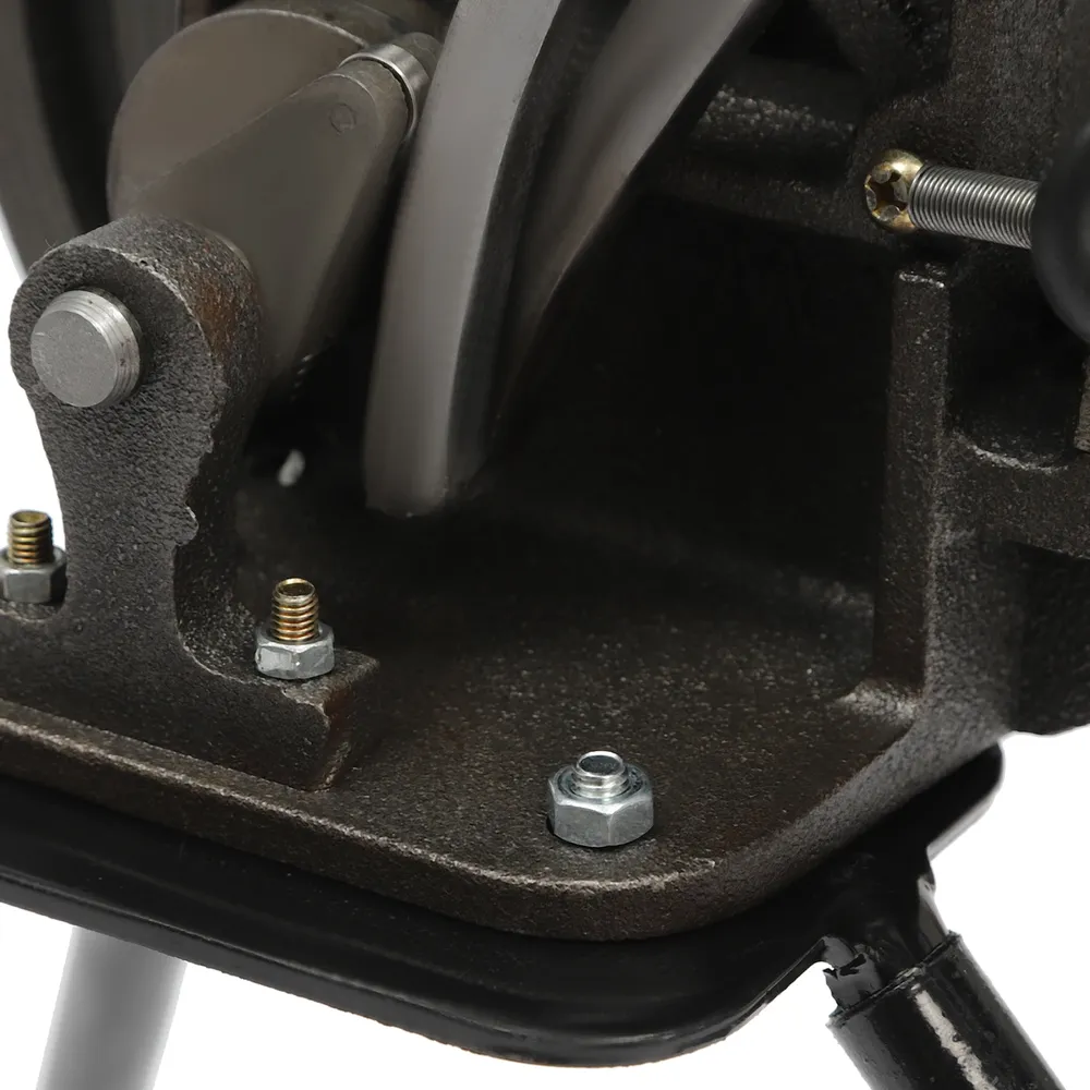 Machine à coudre chaussures cuir manuelle avec support