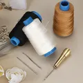 Machine à coudre cuir manche cuivre 300m fil nylon – 2