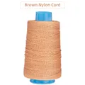 Machine à coudre cuir manche cuivre 300m fil nylon – Couleur Brown Nylon Cord