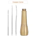 Machine à coudre cuir manche cuivre 300m fil nylon – Couleur Copper Cone