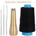 Machine à coudre cuir manche cuivre 300m fil nylon – Couleur Copper Cone Black