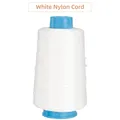 Machine à coudre cuir manche cuivre 300m fil nylon – Couleur White Nylon Cord