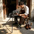 Machine à coudre cuir manuelle 360 degrés pour chaussures – 4