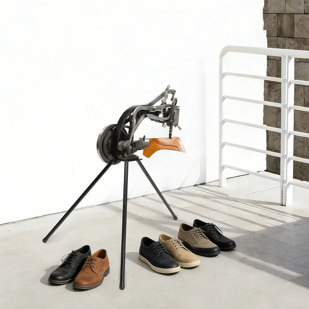 Machine à coudre cuir manuelle 360 degrés pour chaussures