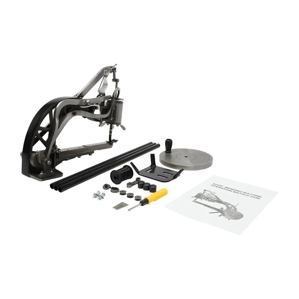 Machine à coudre cuir manuelle 6 mm pour réparation chaussures