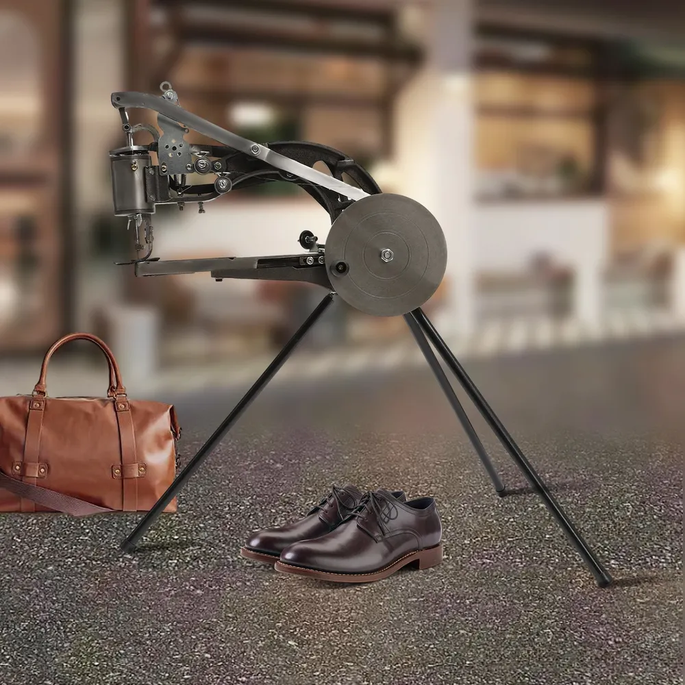 Machine à coudre cuir manuelle pour réparation chaussures