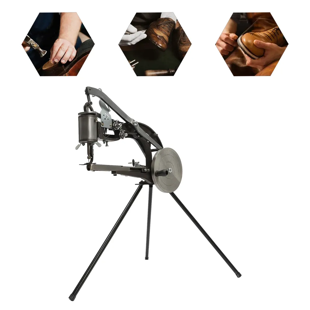 Machine à coudre cuir manuelle pour réparation chaussures