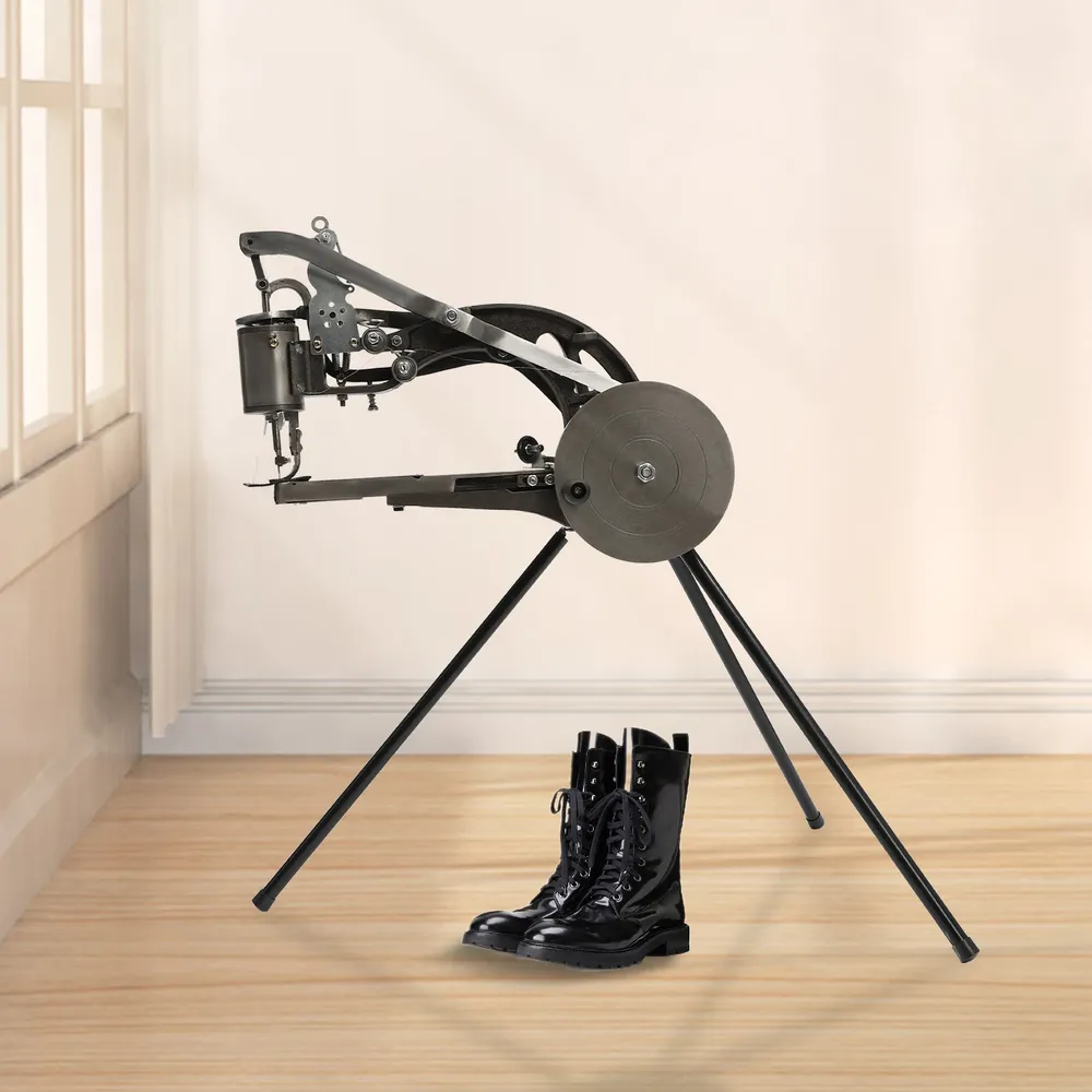 Machine à coudre cuir manuelle robuste pour chaussures et toile