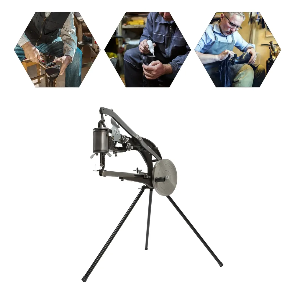 Machine à coudre cuir manuelle robuste pour chaussures et toile
