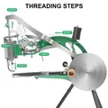 Machine à coudre cuir manuelle rotative pour réparation chaussures – 5