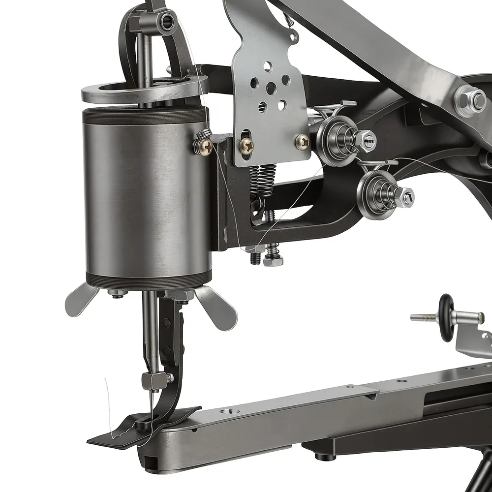 Machine à coudre cuir manuelle rotative pour réparation chaussures