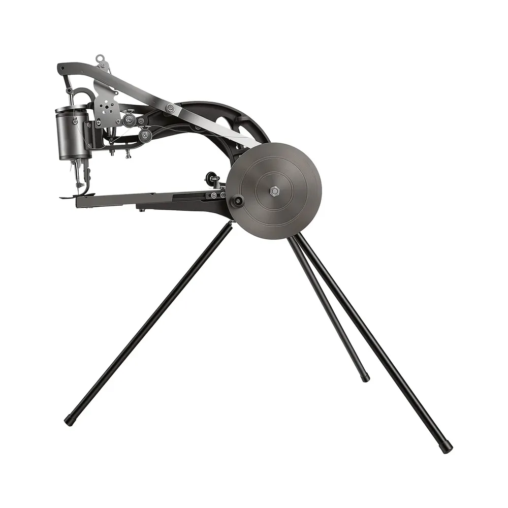 Machine à coudre cuir manuelle rotative pour réparation chaussures