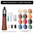 Machine à coudre cuir WUTA kit fil poinçon rapide artisanat – Couleur Set C0.55mm 12thread