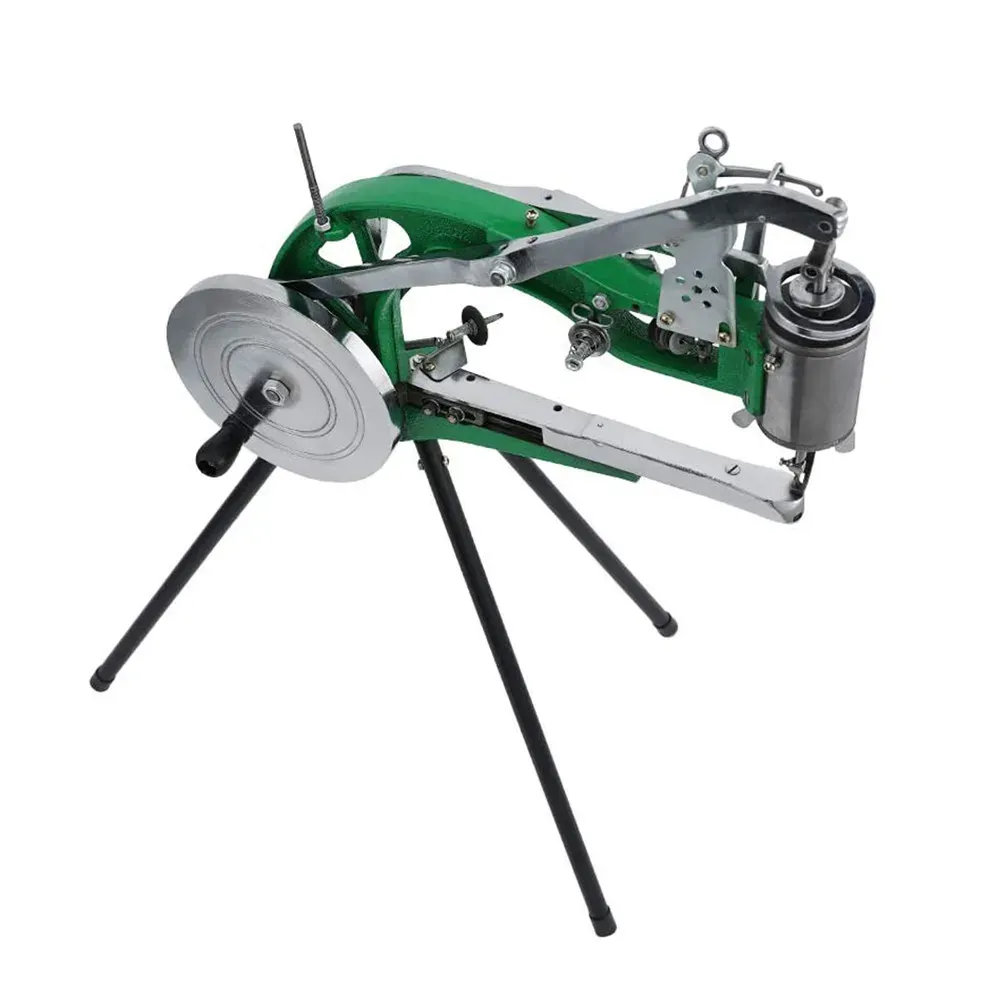Machine à coudre manuelle double fil pour cuir et tissu