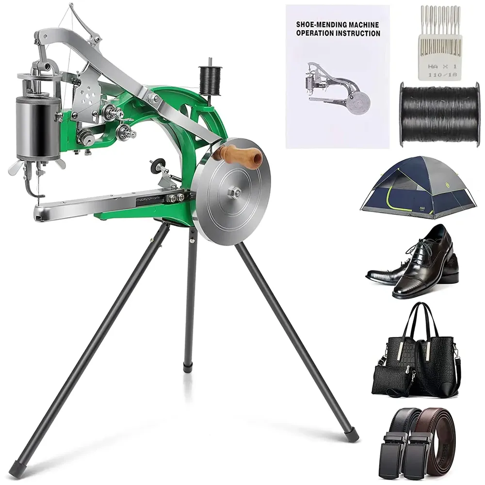Machine à coudre manuelle métal pour cuir, 360 degrés