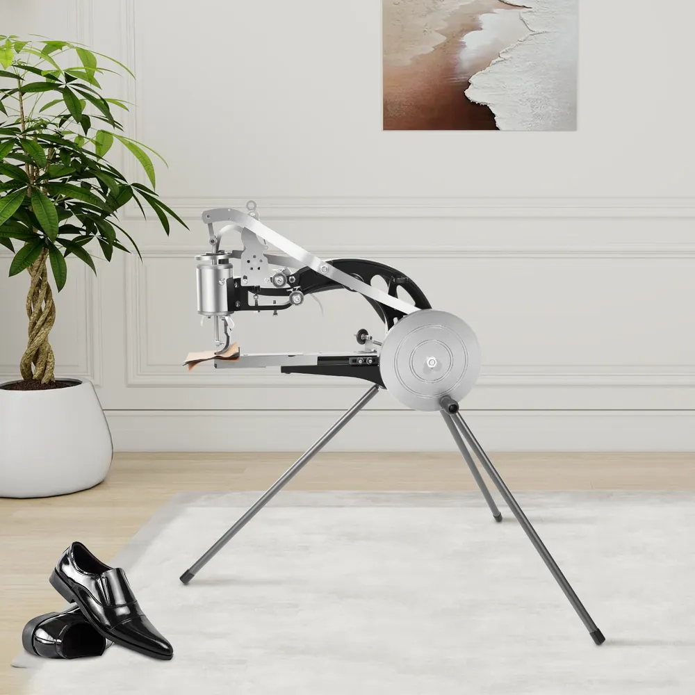 Machine à coudre manuelle pour cuir, portative