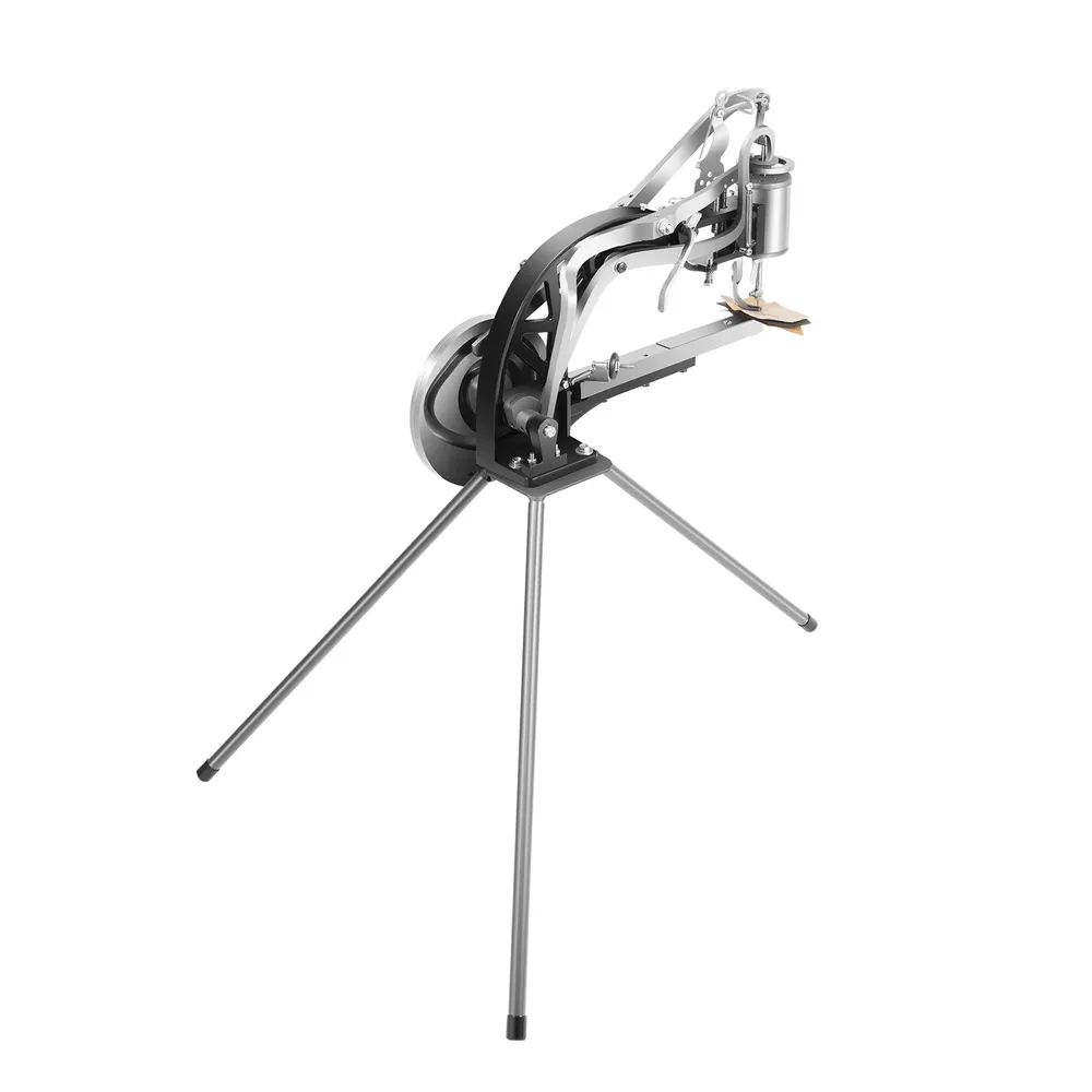 Machine à coudre manuelle pour cuir, support antidérapant