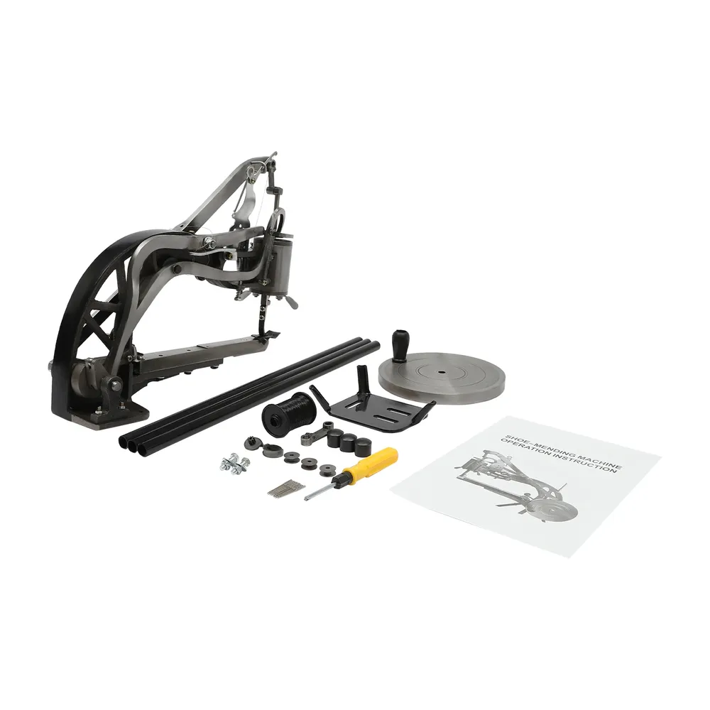 Machine à coudre manuelle robuste pour chaussures en cuir