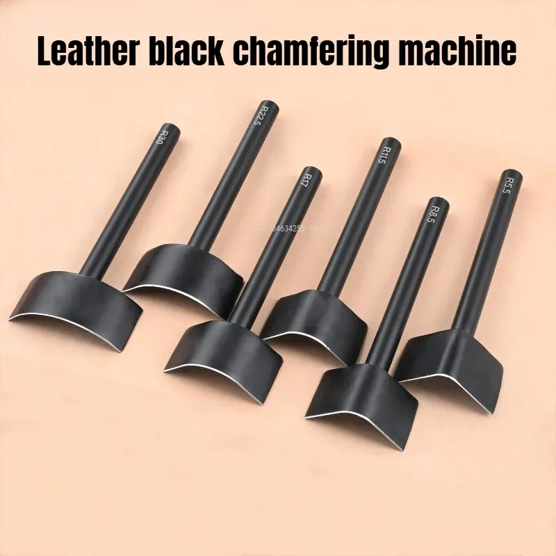 Machine chanfreiner circulaire cuir coins arrondis
