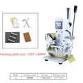 Machine d'estampage à chaud pour cuir logo – Color 10x13 with holder