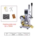Machine d'estampage à chaud pour cuir logo – Color 5x7 with holder
