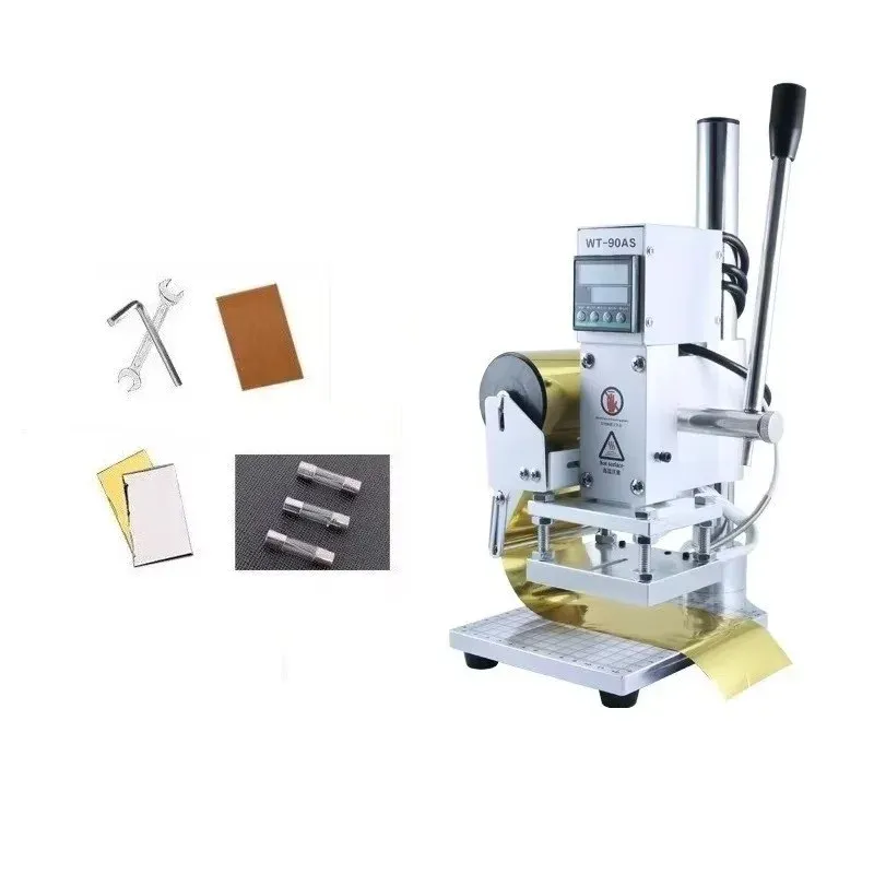 Machine d'estampage à chaud pour cuir logo