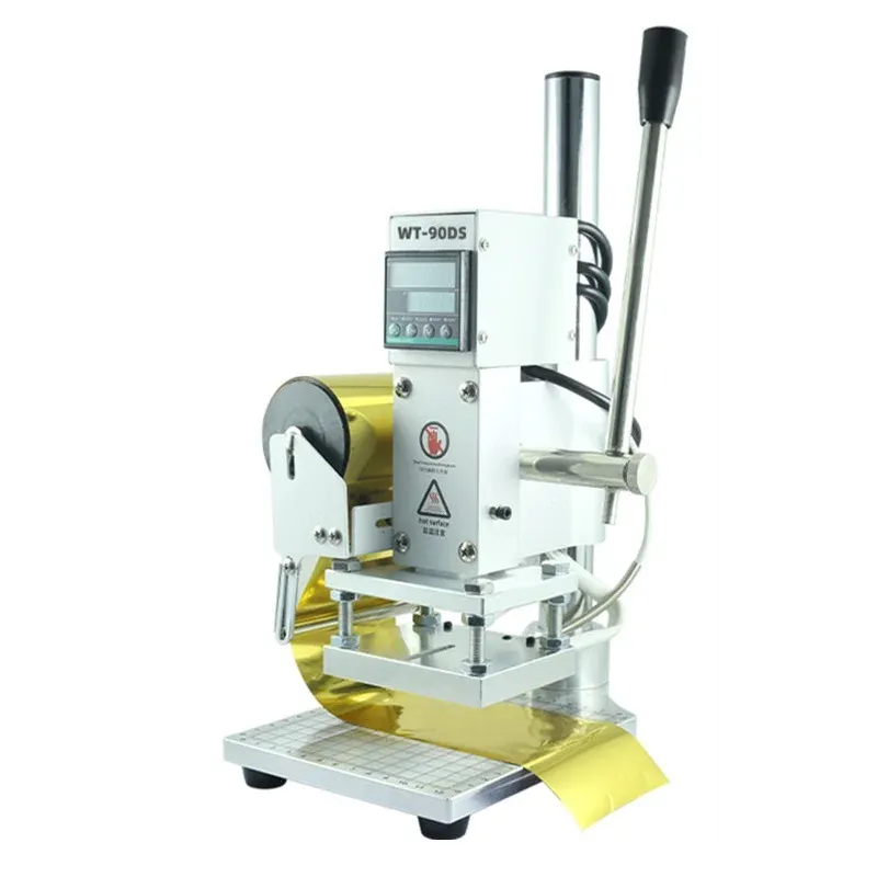 Machine d'estampage à chaud pour cuir logo