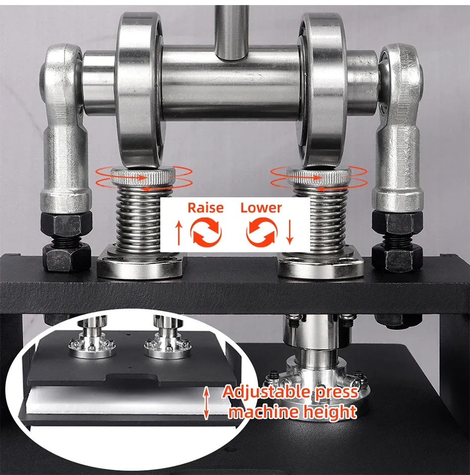 Machine découpe cuir manuelle 1 tonne