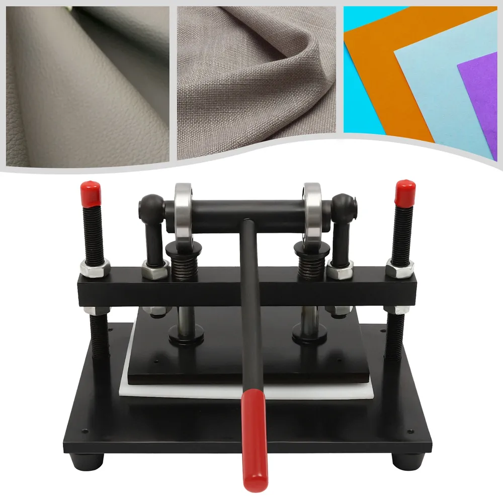 Machine découpe cuir manuelle 10x6,3 pouces