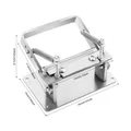 Machine écailler cuir largeur 9 cm – Couleur Argent