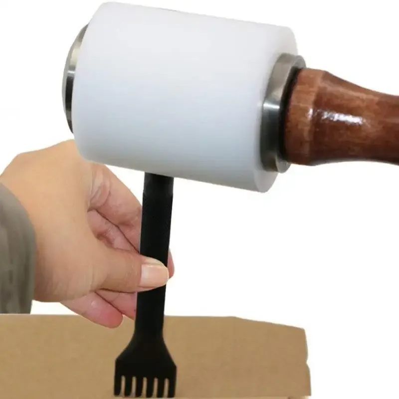 Marteau maroquinerie manche bois pour poinçonnage