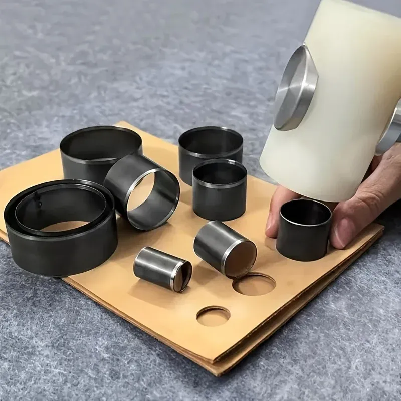 Matrice découpe cuir cercle 30 pièces