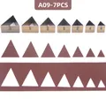 Matrice découpe cuir creuse 7 pièces – Couleur A09-7PCS
