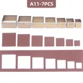 Matrice découpe cuir creuse 7 pièces – Couleur A11-7PCS