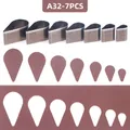Matrice découpe cuir creuse 7 pièces – Couleur A32-7PCS