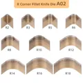Matrices découpe cuir angle R 10 ou 11 pièces – Couleur A02-1SET