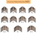 Matrices découpe cuir angle R 10 ou 11 pièces – Couleur A03-1SET