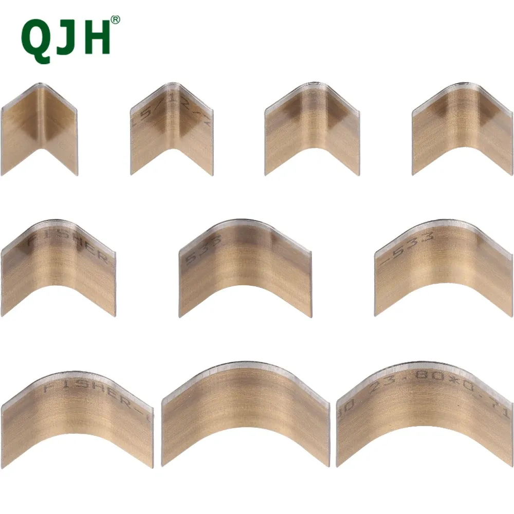 Matrices découpe cuir angle R 10 ou 11 pièces