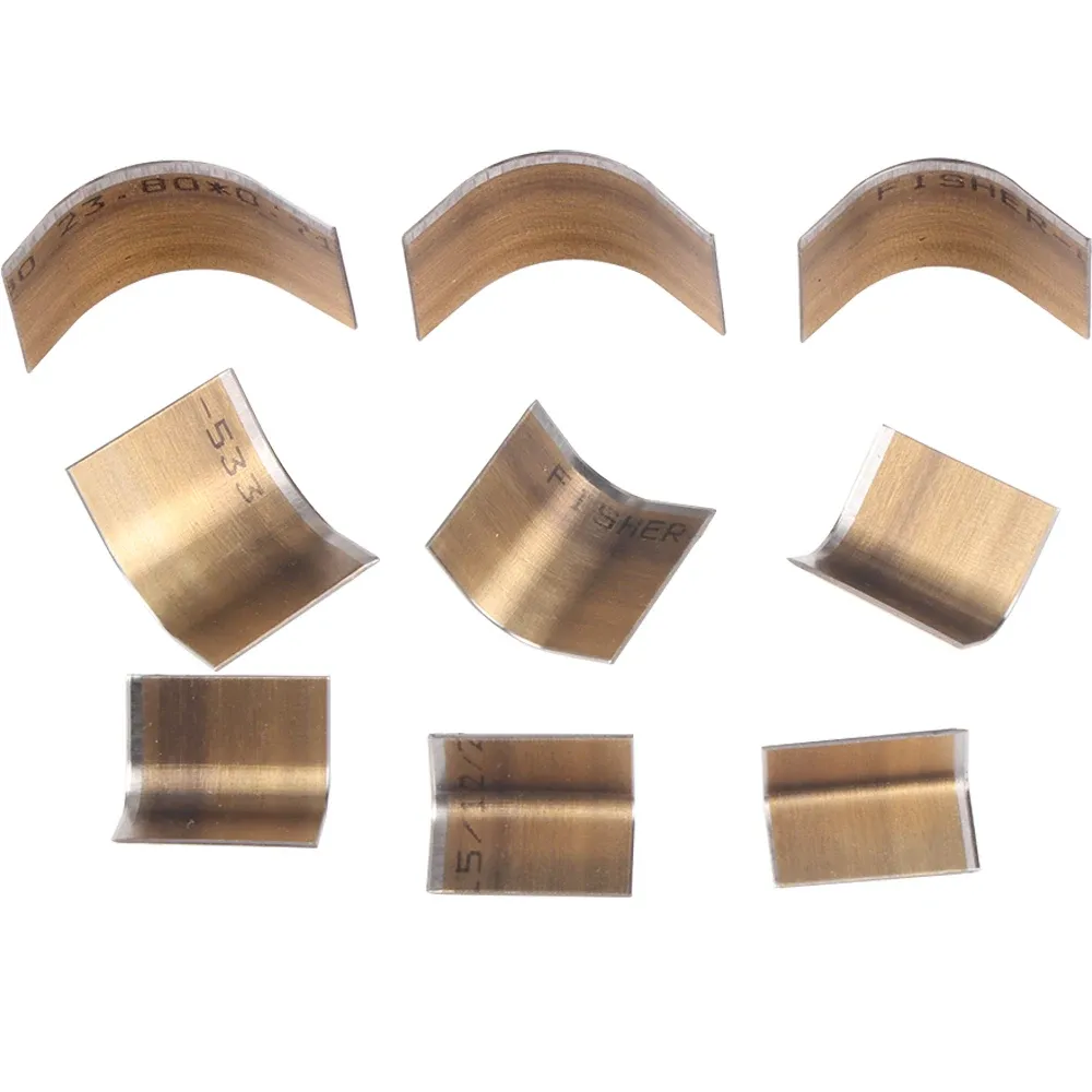 Matrices découpe cuir angle R 10 ou 11 pièces